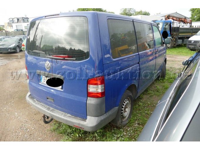 1 VW T 5 / Unfall- & Bastlerfahrzeug – foto 4 – kavel bij Zoll-Auktion, Wandlitz