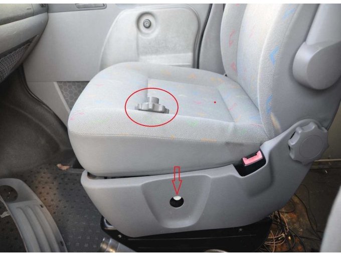 Ansicht Beifahrersitz