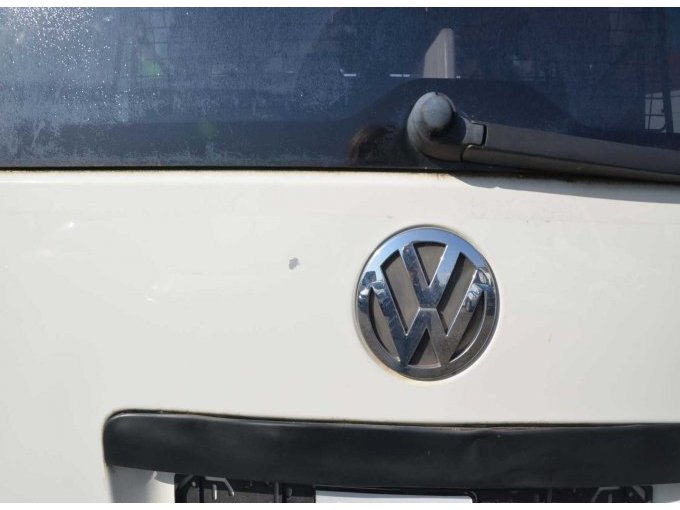 Ansicht Lackschaden Heckklappe