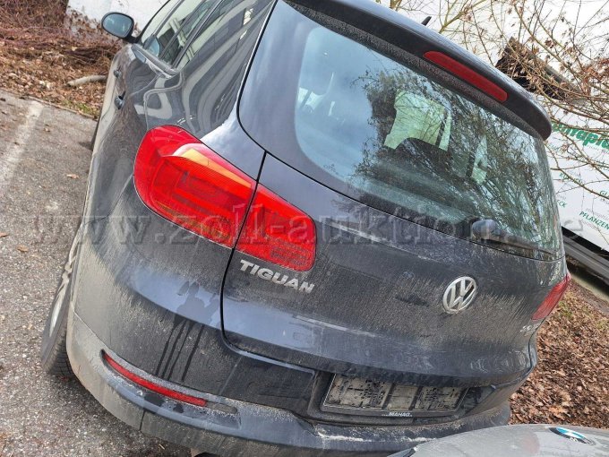 Heckansicht VW Tiguan