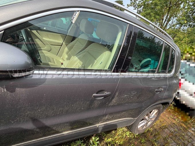 Seitenansicht Fahrer