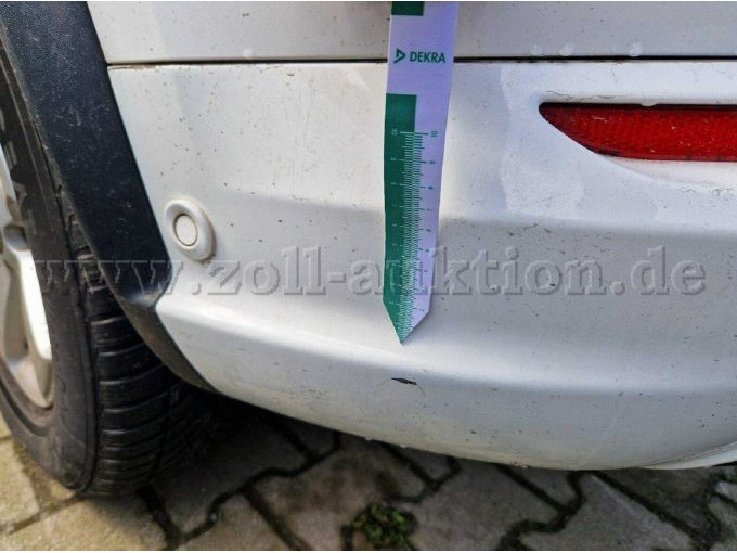 Stoßfänger hinten verschrammt