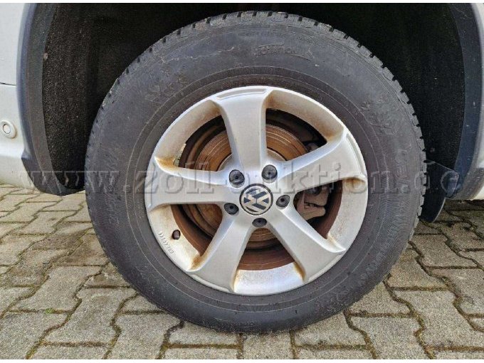 Bremsscheibe hinten angerostet