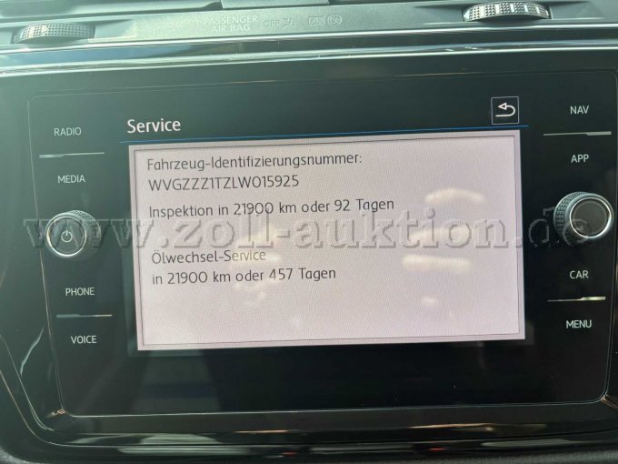 Service-Anzeige