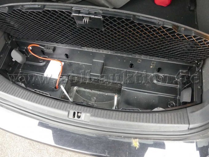 Rückbauspuren Kofferraum