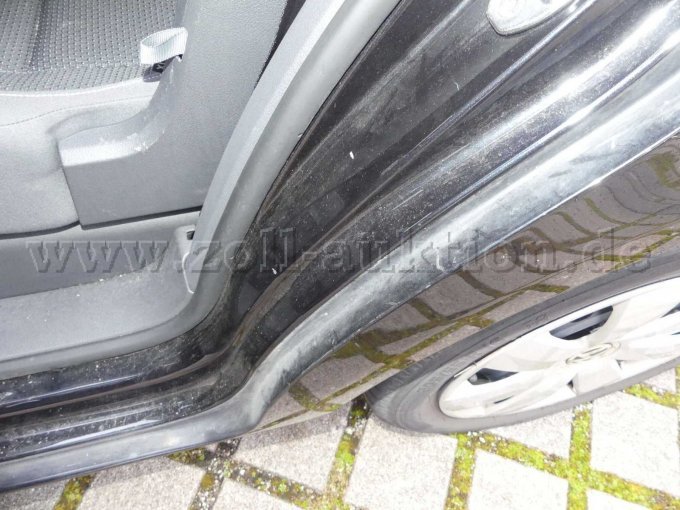 Dellen, Dellen, Lackschäden Einstieg hinten links