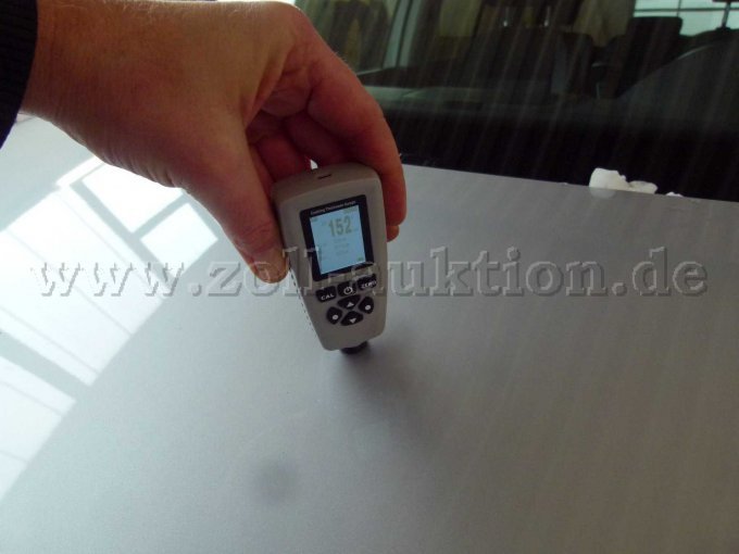 Motorhaube nachlackiert