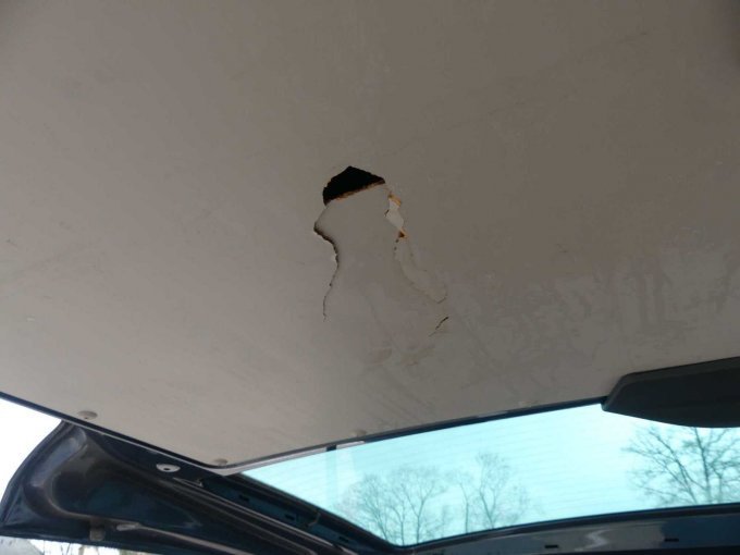 Beispiel Beschädigungen Innenverkleidungen