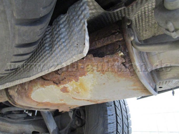 Korrosion Endschalldämpfer