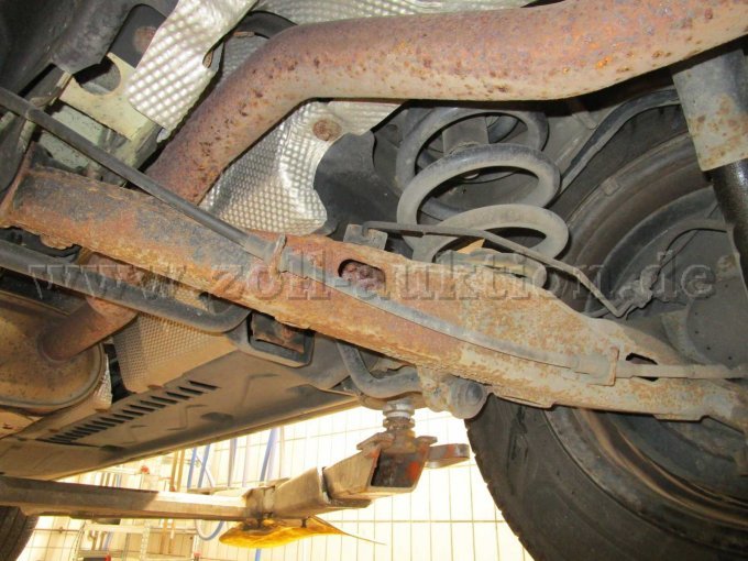 Korrosion Hinterachse