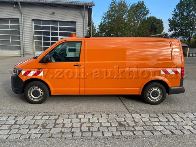 VW Transporter Kasten, Ansicht linke Seite