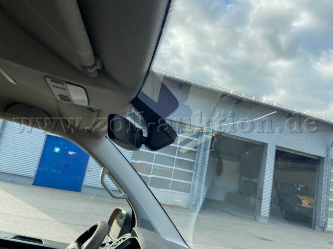 VW Transporter Kasten, Ansicht Frontscheibe von innen