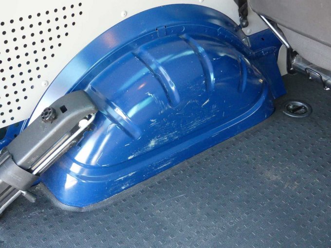 Beispiel Kratzer Laderaum