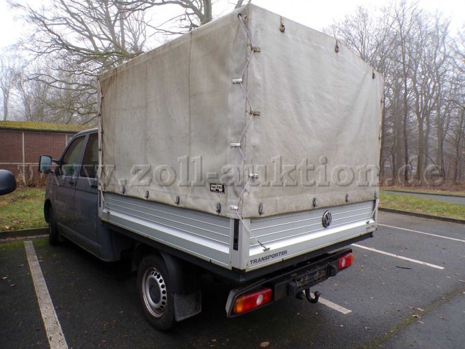 VW Pritsche links hinten