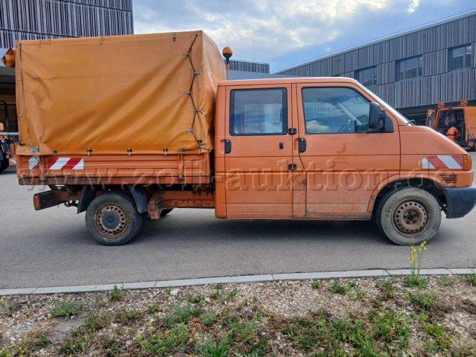 1 VW Transporter pick-up, knutselauto – foto 3 – kavel bij Zoll-Auktion, Mintraching