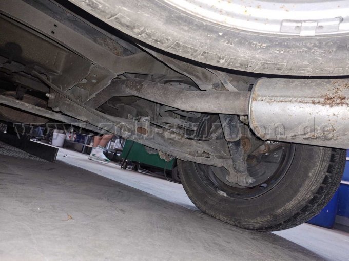 Fahrwerk Auspuffanlage