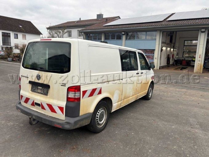 VW Transporter Ansicht hinten rechts
