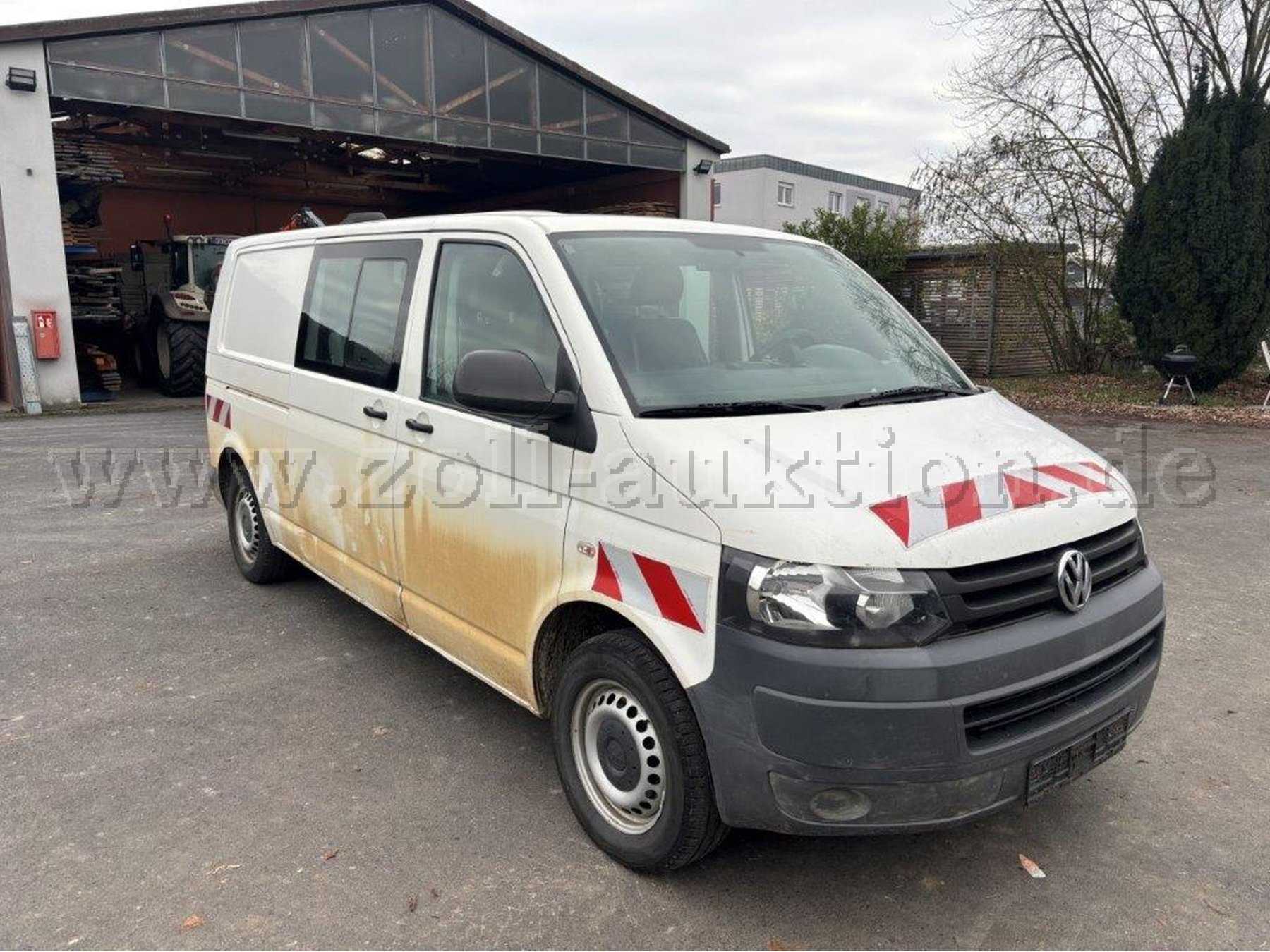 VW Transporter, Ansicht seitlich vorne rechts