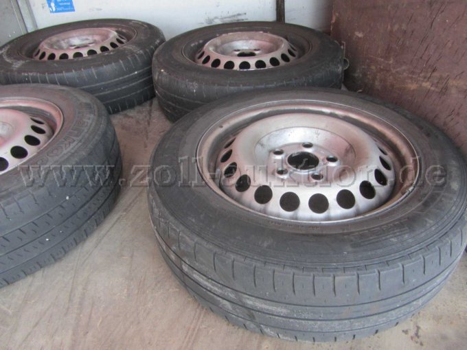 VW T5 DoKa, Felgen mit Sommerbereifung