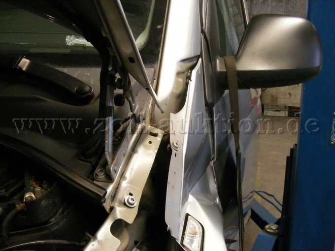 Schaden A-Säule vorne links