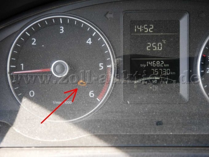 Motorkontrollleuchte