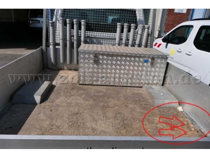 Holzladeboden teilverbraucht