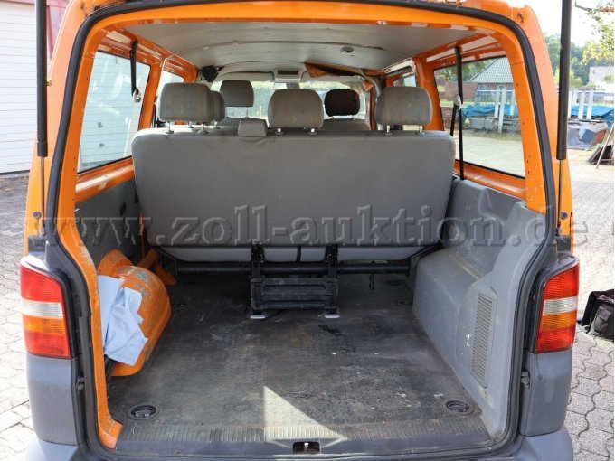 1 VW Typ T5 Transporter Kasten/Kombi (7H)(04.2003->2009) – foto 3 – kavel bij Zoll-Auktion, Rotenburg (Wümme)