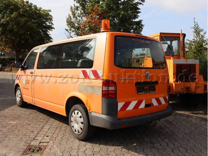 1 VW Typ T5 Transporter Kasten/Kombi (7H)(04.2003->2009) – foto 2 – kavel bij Zoll-Auktion, Rotenburg (Wümme)