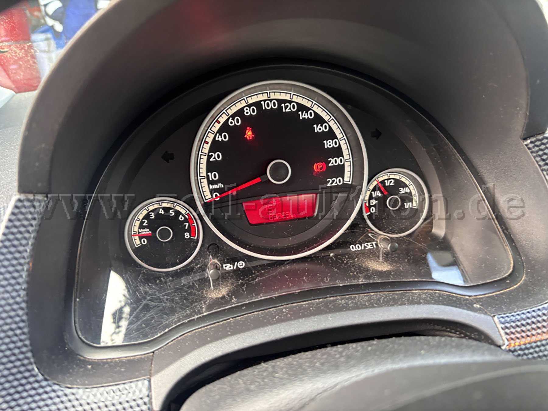 Ansicht Tachoinstrument