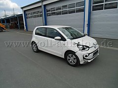 VW UP Unfallschaden vorne rechts