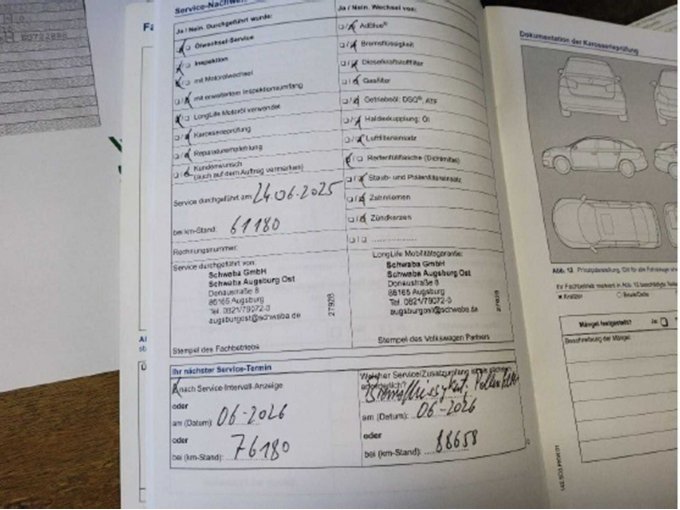 Servicenachweis VW move up!