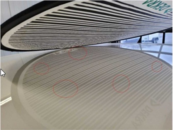 kleine Dellen am Dach VW move up!