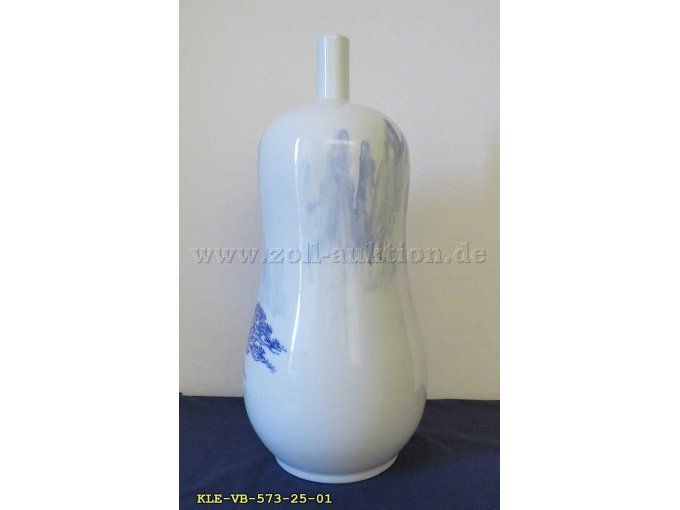 1 Vase aus Porzellan