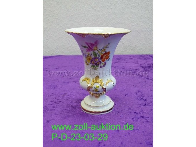 Vase, klein, der Porzellanmanufaktur Meissen,Ansicht 1
