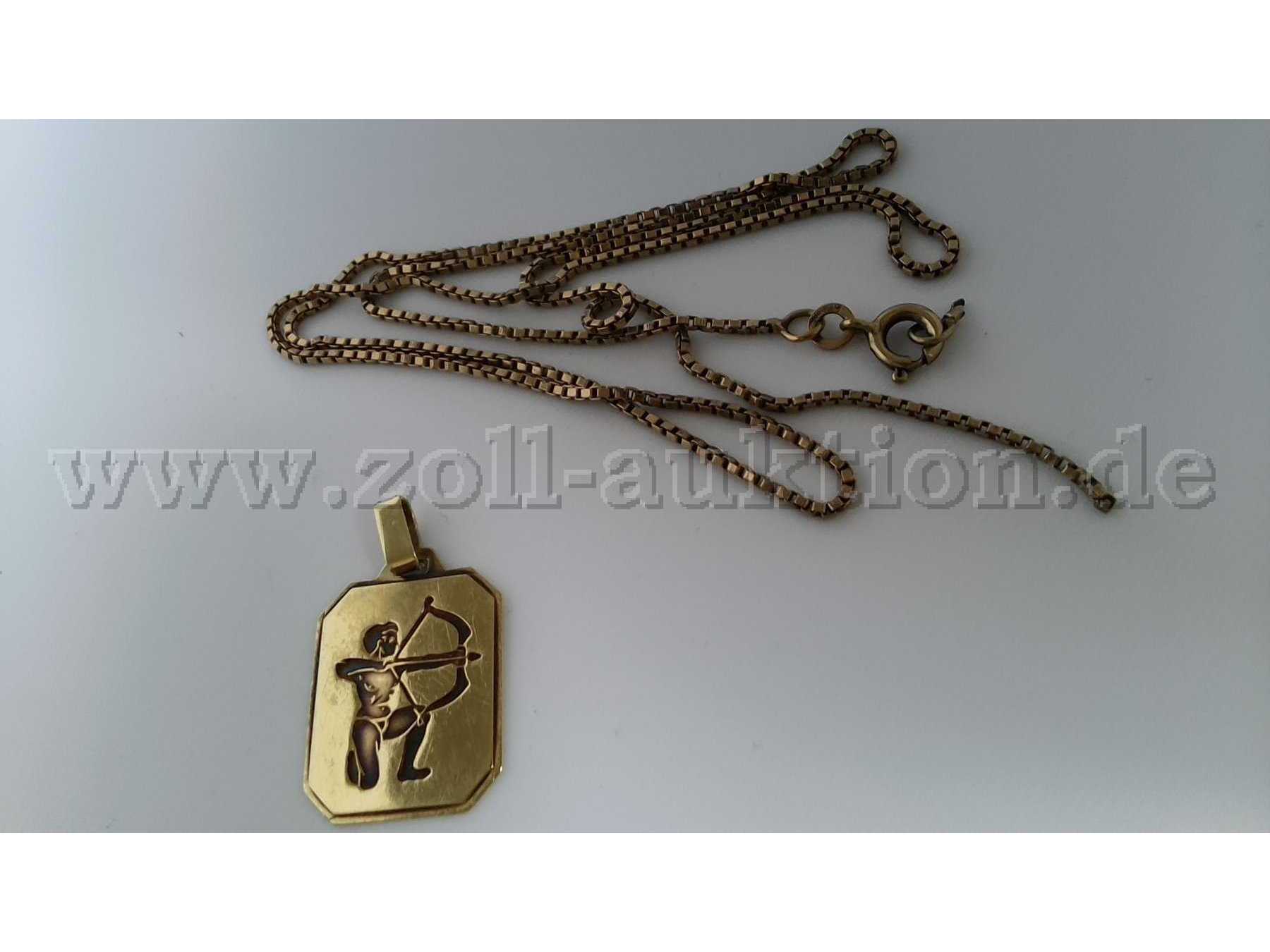 Kette und Anhänger komplett