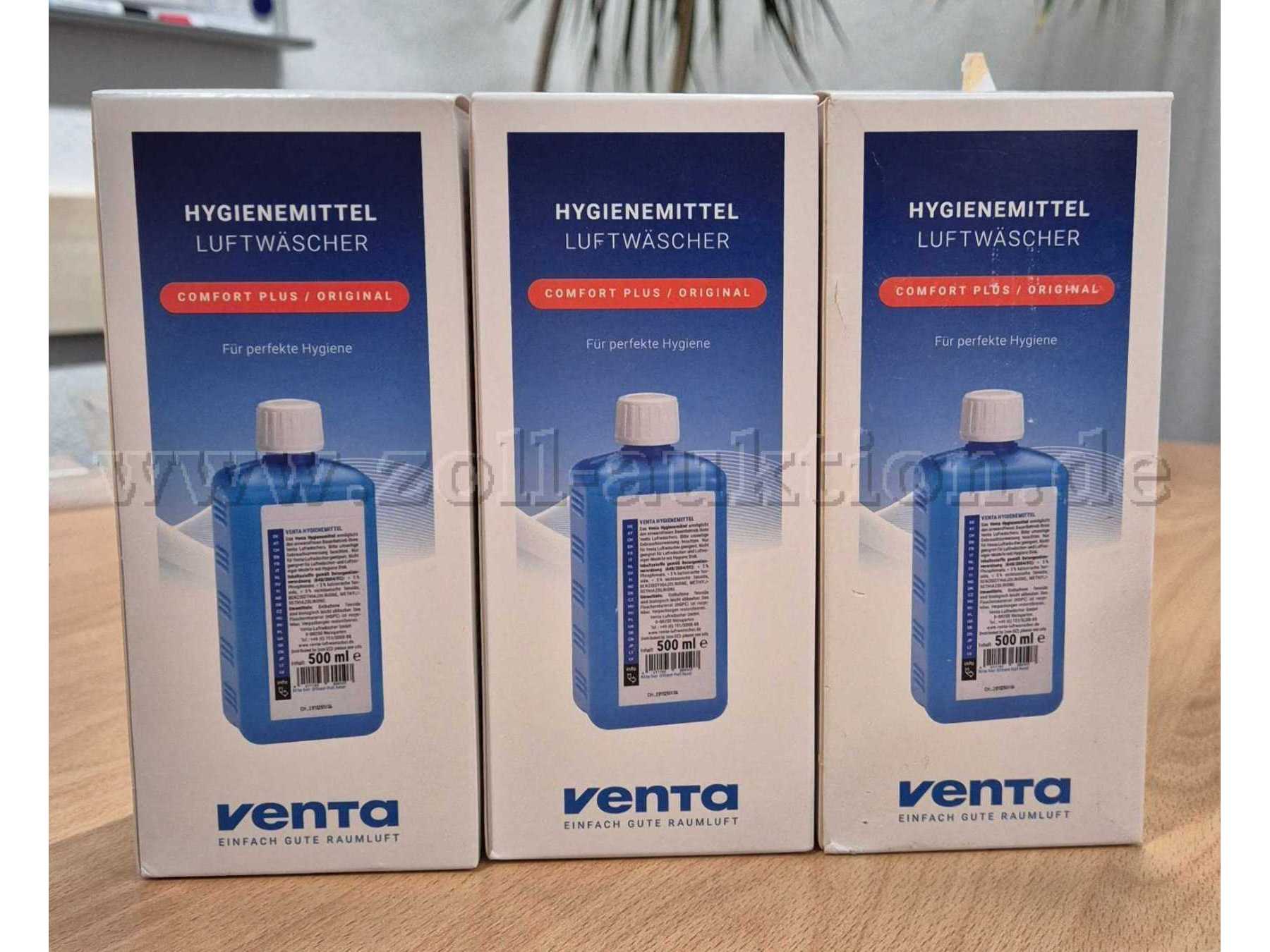 3x Hygienemittel für Luftwäscher