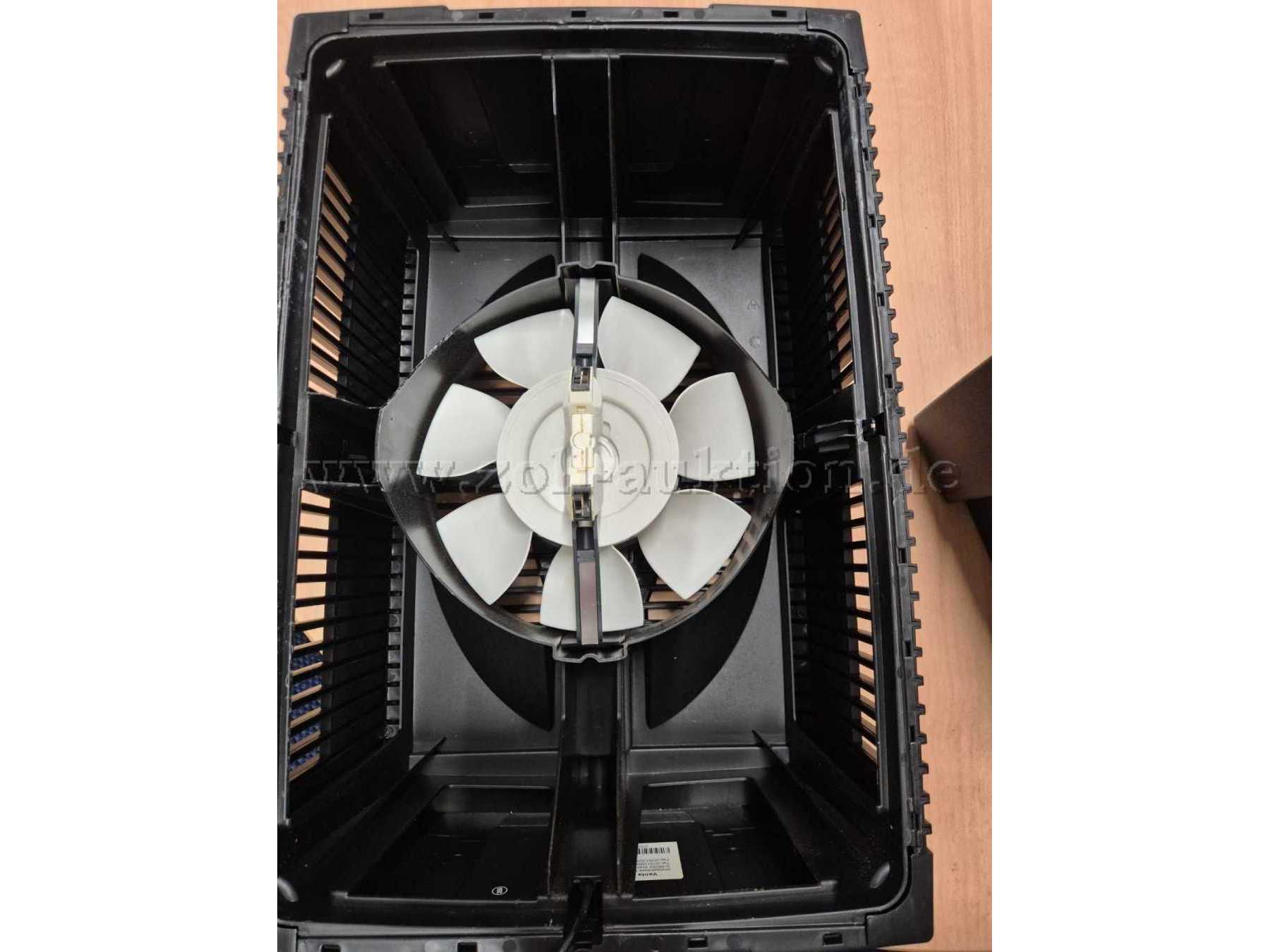 Luftwäscher innen obere Hälfte