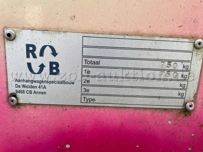 Typenschild Aufbau
