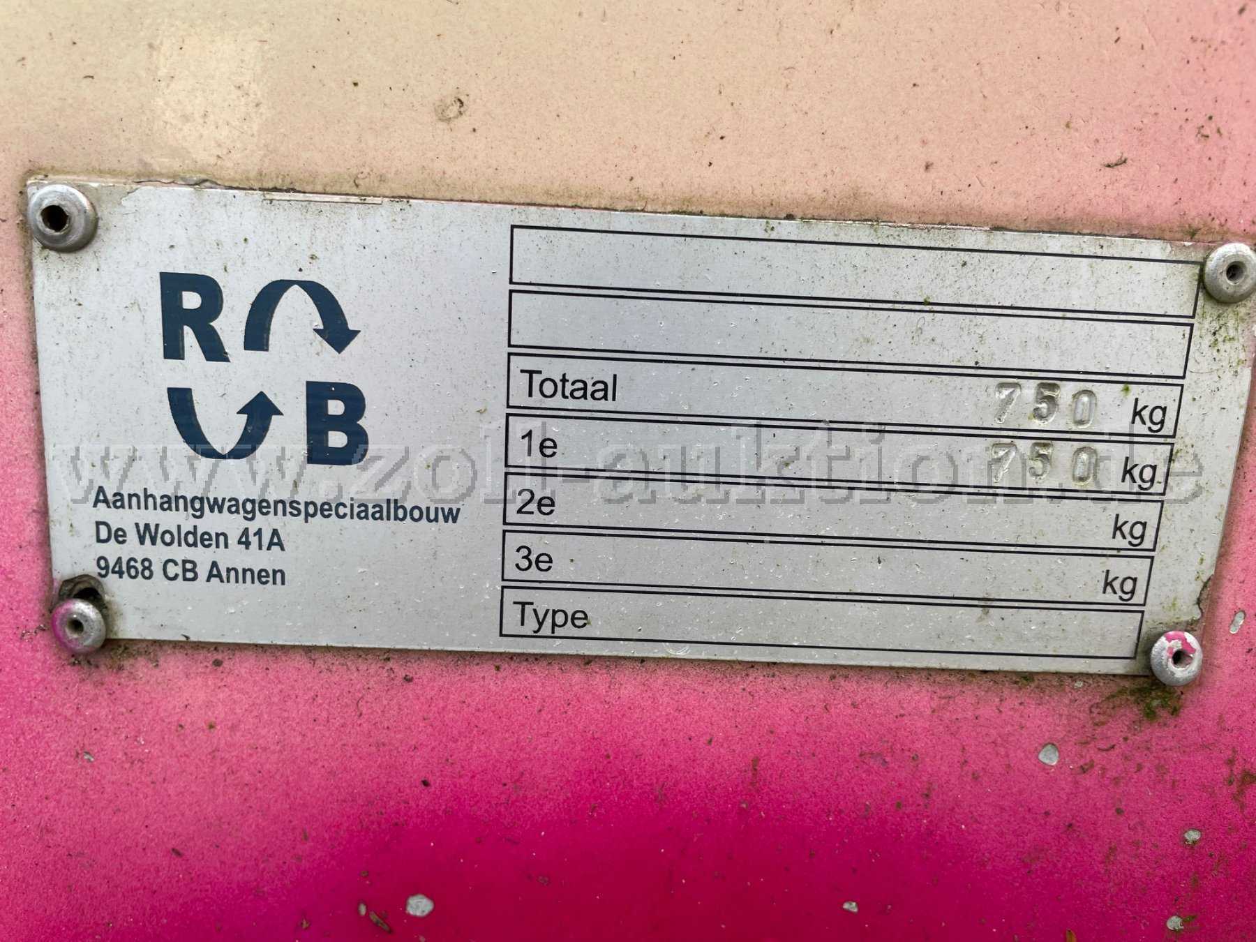 Typenschild Aufbau