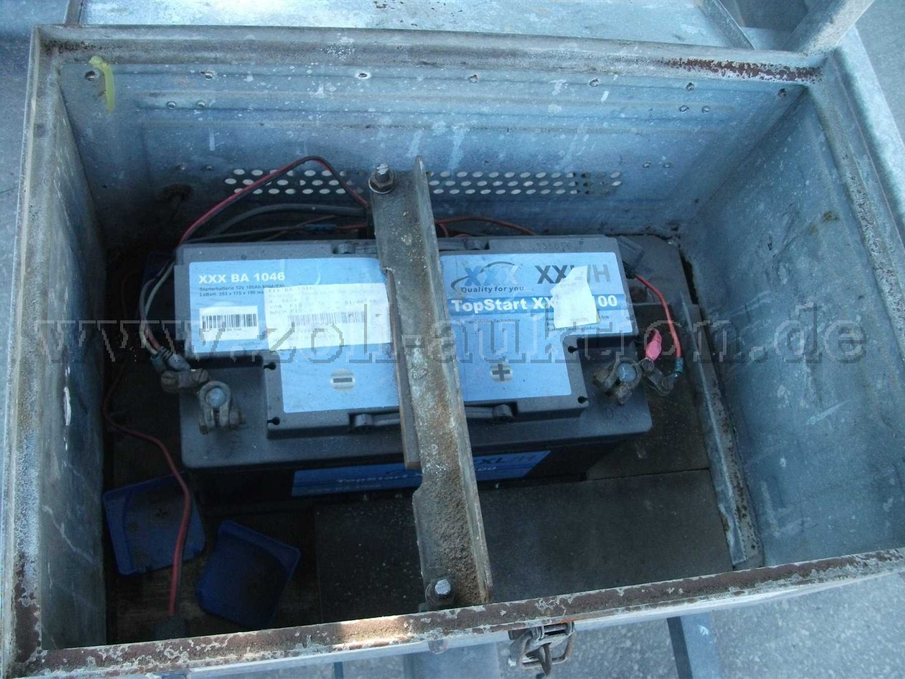 Ansicht Batteriekasten