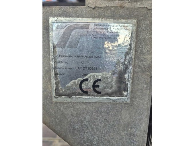 Typenschild Anhänger