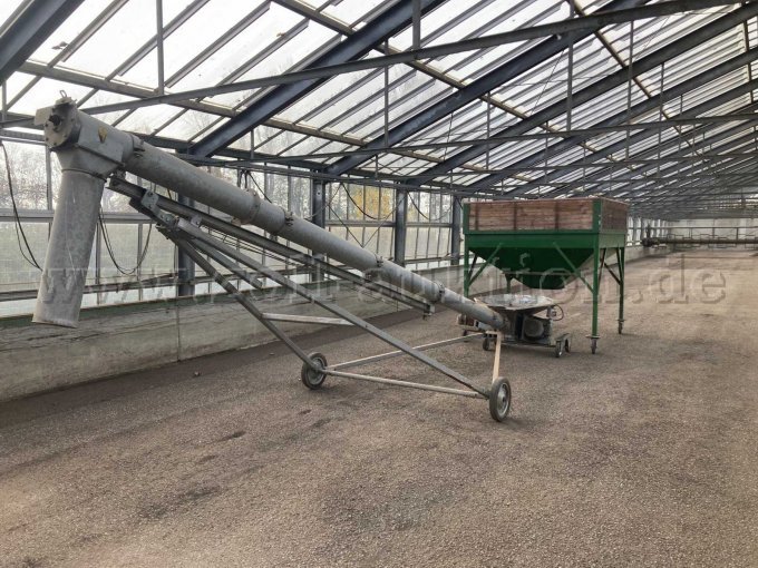 Verladeschnecke mit Tandemfahrwerk