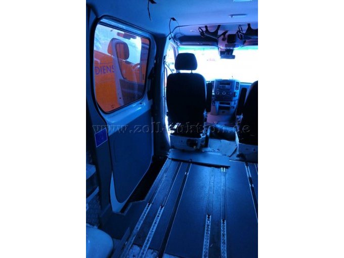 Laderaum von hinten gesehen