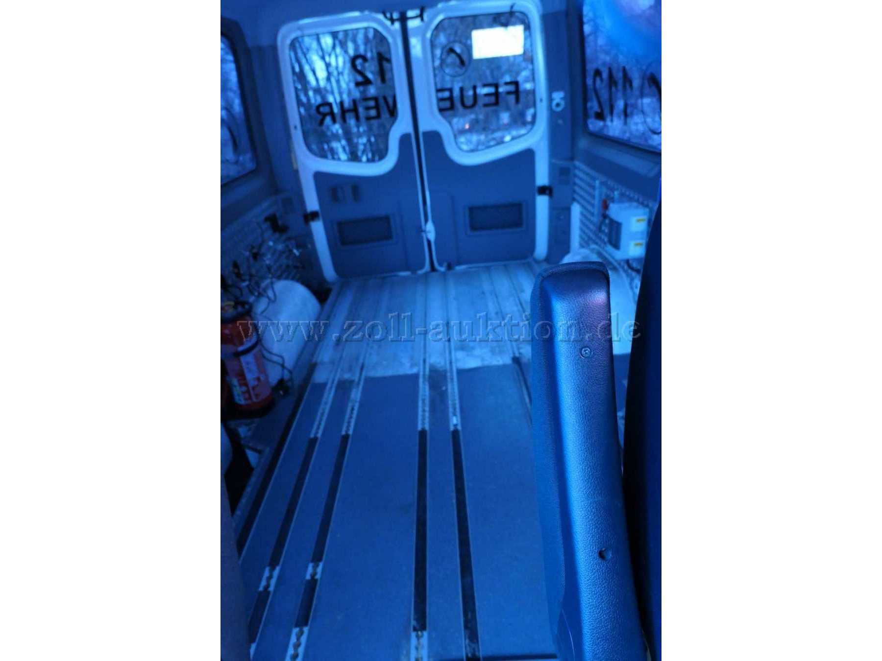 Laderaum von vorne gesehen