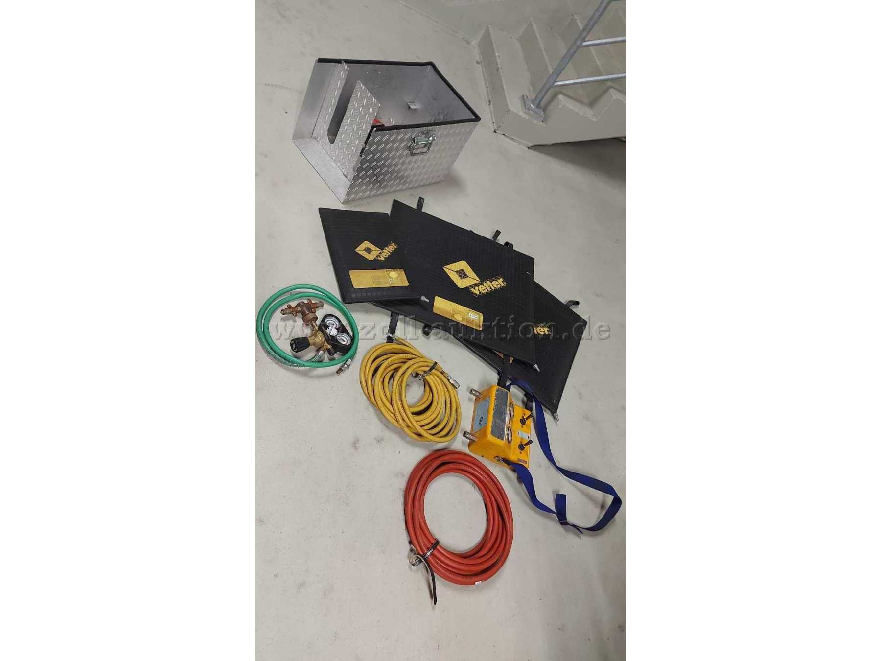 Satz Vetter Hebekissen 8 bar