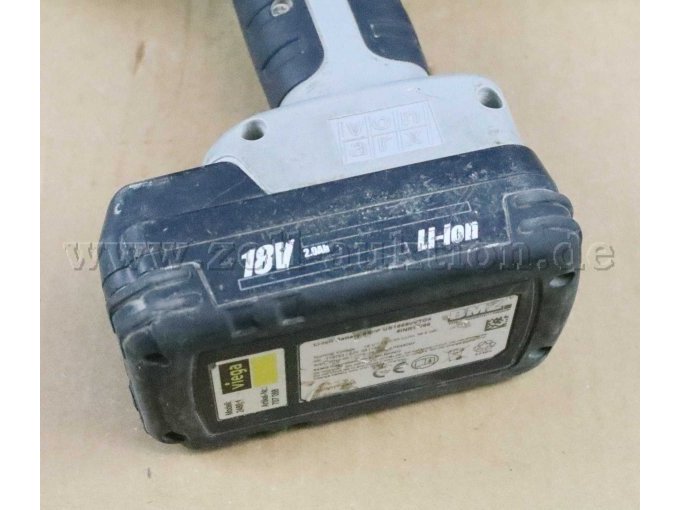 Seitenansicht Akku 18V