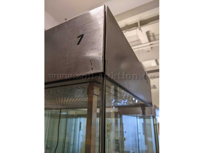 Detailansicht Vitrine Nr. 7 oben