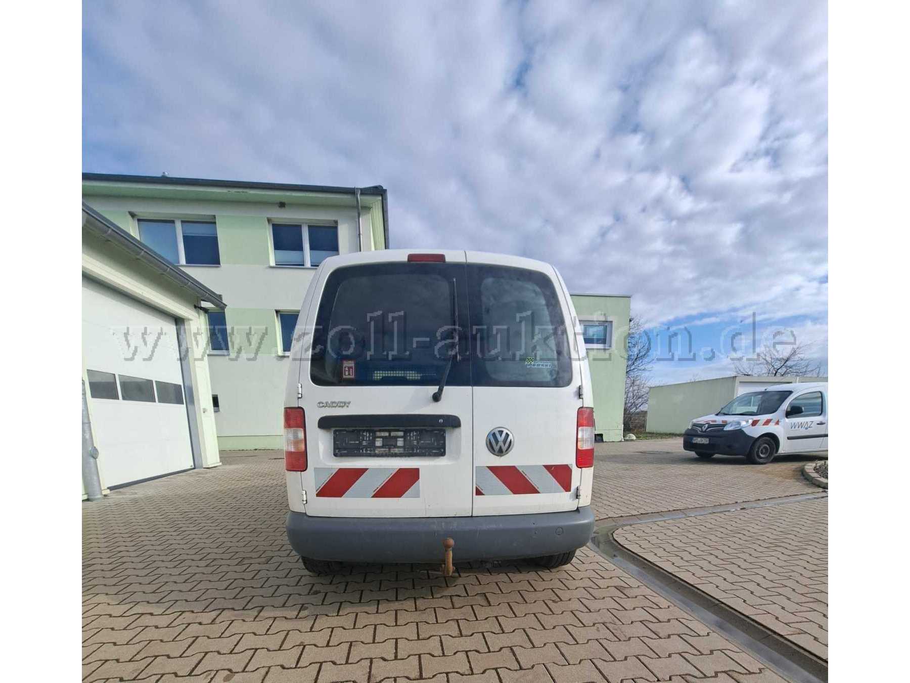 VW Caddy Heckansicht
