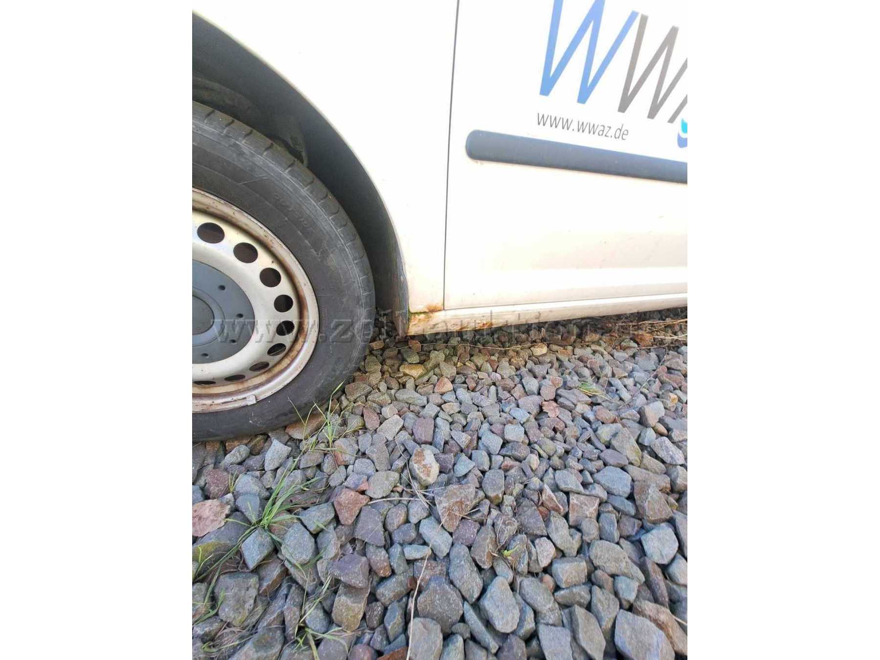 VW Caddy Schweller, Rostansatz