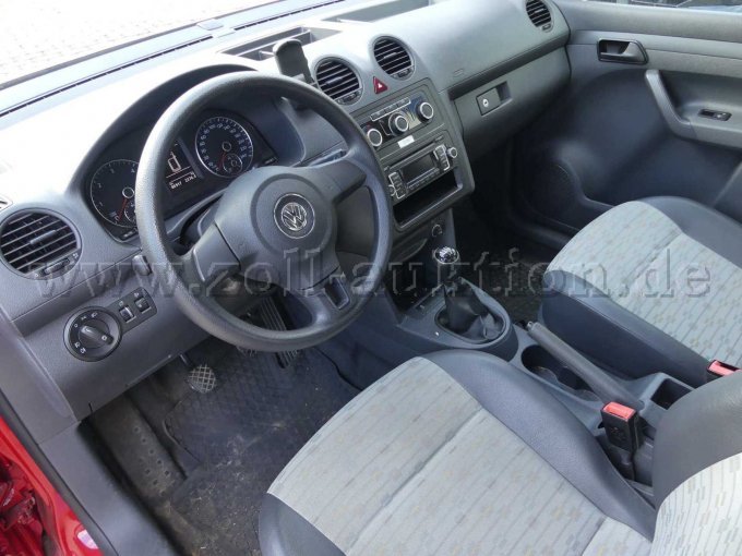 1 Volkswagen Caddy 1.6 TDI Kasten *AHK*Klima*Regaleinbauten – foto 5 – kavel bij Zoll-Auktion, Koblenz